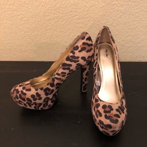 Leapord Print Heels